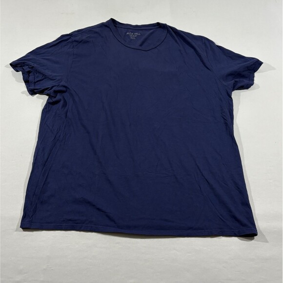 Alex Mill T-Shirt Mens Blue Cotton Short Sleeve Crew Tee Basic Casual Sz 2XL USA - Picture 1 of 8